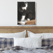 Toile Portrait de Bobtail puppy (Insitu(Chambre))