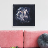 Toile Portrait de Cane Corso (Insitu(Salon))