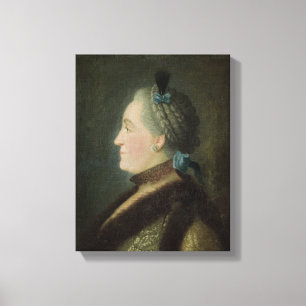Toile Portrait de Catherine II de la Russie