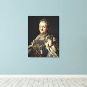 Toile Portrait de Catherine II de Russie (Insitu (Plancher de Bois))