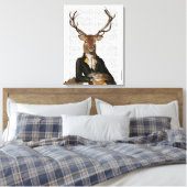 Toile Portrait de cerfs (Insitu(Chambre))