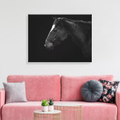 Toile Portrait de cheval (Insitu(Salon))