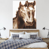 Toile Portrait de cheval III (Insitu(Chambre))