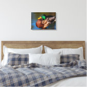 Toile Portrait de colvert (Insitu(Chambre))