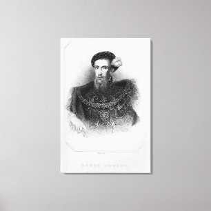 Toile Portrait de comte de Henry Howard de Surrey
