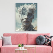 Toile Portrait de cristal (Insitu(Salon))