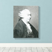Toile Portrait de David Hume (Insitu (Plancher de Bois))