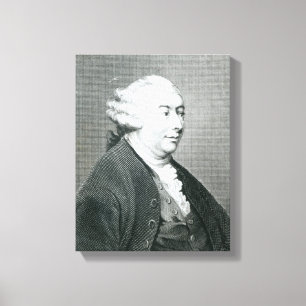 Toile Portrait de David Hume