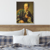 Toile Portrait de Denis Diderot 1767 (Insitu(Chambre))