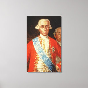 Toile Portrait de Don Jose Monino y Redondo I