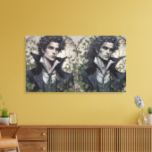 Toile Portrait de Dorian Grey Art gothique (Insitu(Salon))