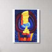 Toile Portrait de famille moderne ensemble (Recto)