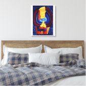 Toile Portrait de famille moderne ensemble (Insitu(Chambre))