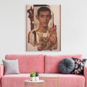 Toile Portrait de Fayum d'Ammonius, d'Antinoe (Insitu(Salon))