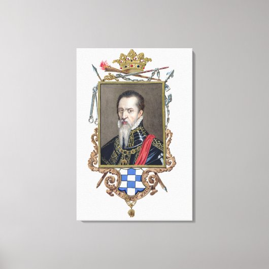 Toile Portrait de Ferdinand Alvarez de Toledo Duc d'Al (Recto)