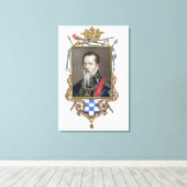 Toile Portrait de Ferdinand Alvarez de Toledo Duc d'Al (Insitu (Plancher de Bois))