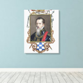 Toile Portrait de Ferdinand Alvarez de Toledo Duc d'Al (Insitu (Plancher de Bois))