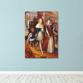 Toile Portrait de Ferdinand I et sa nièce (Insitu (Plancher de Bois))