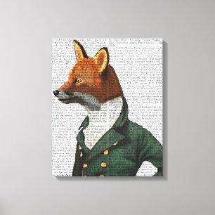 Toile Portrait de Fox