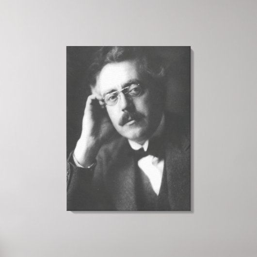 Toile Portrait de Frank Bridge (1879-1941) (photo b/w) (Recto)