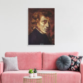 Toile Portrait de Frédéric Chopin (Insitu(Salon))