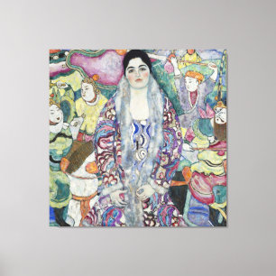 Toile Portrait de Friederike Maria par Gustav Klimt