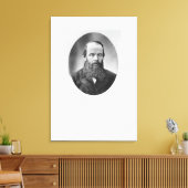 Toile Portrait de Fyodor Mikhailovich Dostoyevsky (Insitu(Salon))