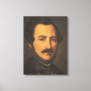 Toile Portrait de Gaetano Donizetti