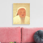 Toile Portrait de Genghis Khan, Mongol Khan (Insitu(Salon))