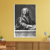 Toile Portrait de Georg Philipp Telemann (Insitu(Salon))