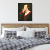 Toile Portrait de George Gordon Byron 6e baron (Insitu(Chambre))