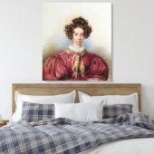 Toile Portrait de George Sand 1830 (Insitu(Chambre))