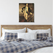 Toile Portrait de George Washington, 1779 (Insitu(Chambre))