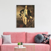 Toile Portrait de George Washington, 1779 (Insitu(Salon))