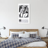 Toile Portrait de Gerard Mercator (Insitu(Chambre))
