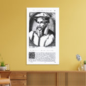 Toile Portrait de Gerard Mercator (Insitu(Salon))