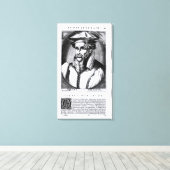 Toile Portrait de Gerard Mercator (Insitu (Plancher de Bois))