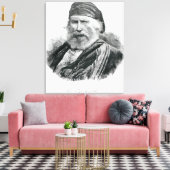 Toile Portrait de Giuseppe Garibaldi (Insitu(Salon))