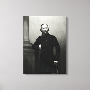Toile Portrait de Giuseppe Garibaldi