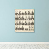 Toile Portrait de Greenleaf, Minnesota (Insitu (Plancher de Bois))