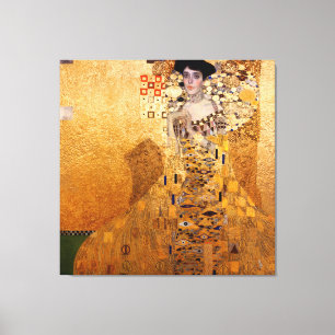 Toile Portrait de Gustav Klimt d'Adel Bloch Bauer 1907