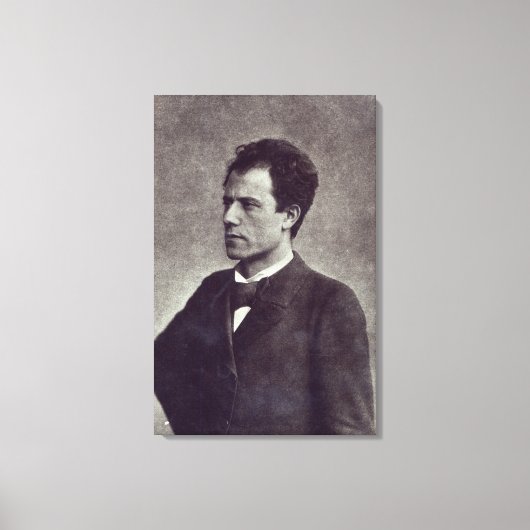 Toile Portrait de Gustav Mahler, 1897 (Recto)