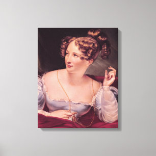 Toile Portrait de Harriet Smithson