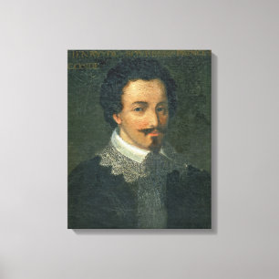 Toile Portrait de Henri I de Bourbon Conde (huile sur le