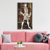 Toile Portrait de Henri VIII (Hans Holbein le jeune) (Insitu(Salon))