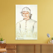 Toile Portrait de Hieronymus Bosch (Insitu(Salon))