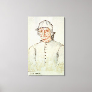 Toile Portrait de Hieronymus Bosch