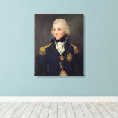 Toile Portrait de Horatio Nelson, Viscount Nelson (Insitu (Plancher de Bois))