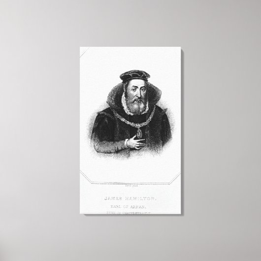 Toile Portrait de James Hamilton 2e comte d'Arran (Recto)