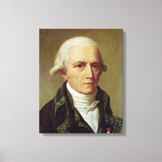 Toile Portrait de Jean-Baptiste de Monet (Recto)